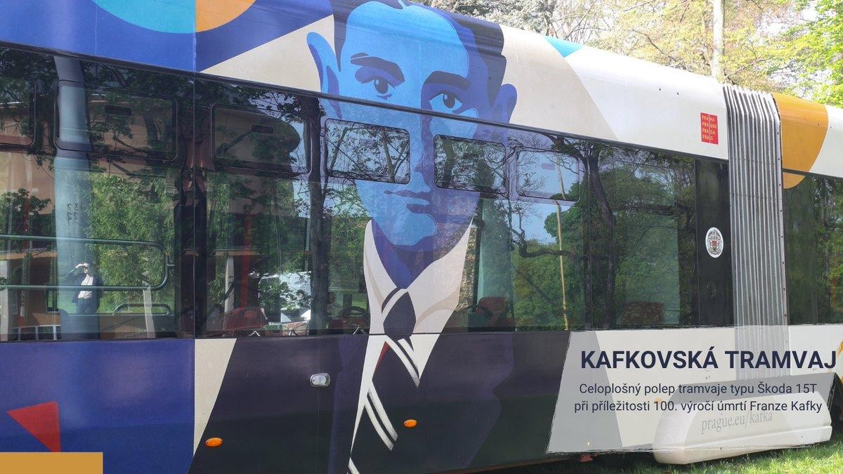 Kafkovská tramvaj v Praze