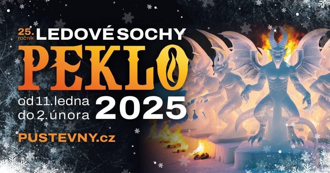 Ledové sochy Pustevny 2025