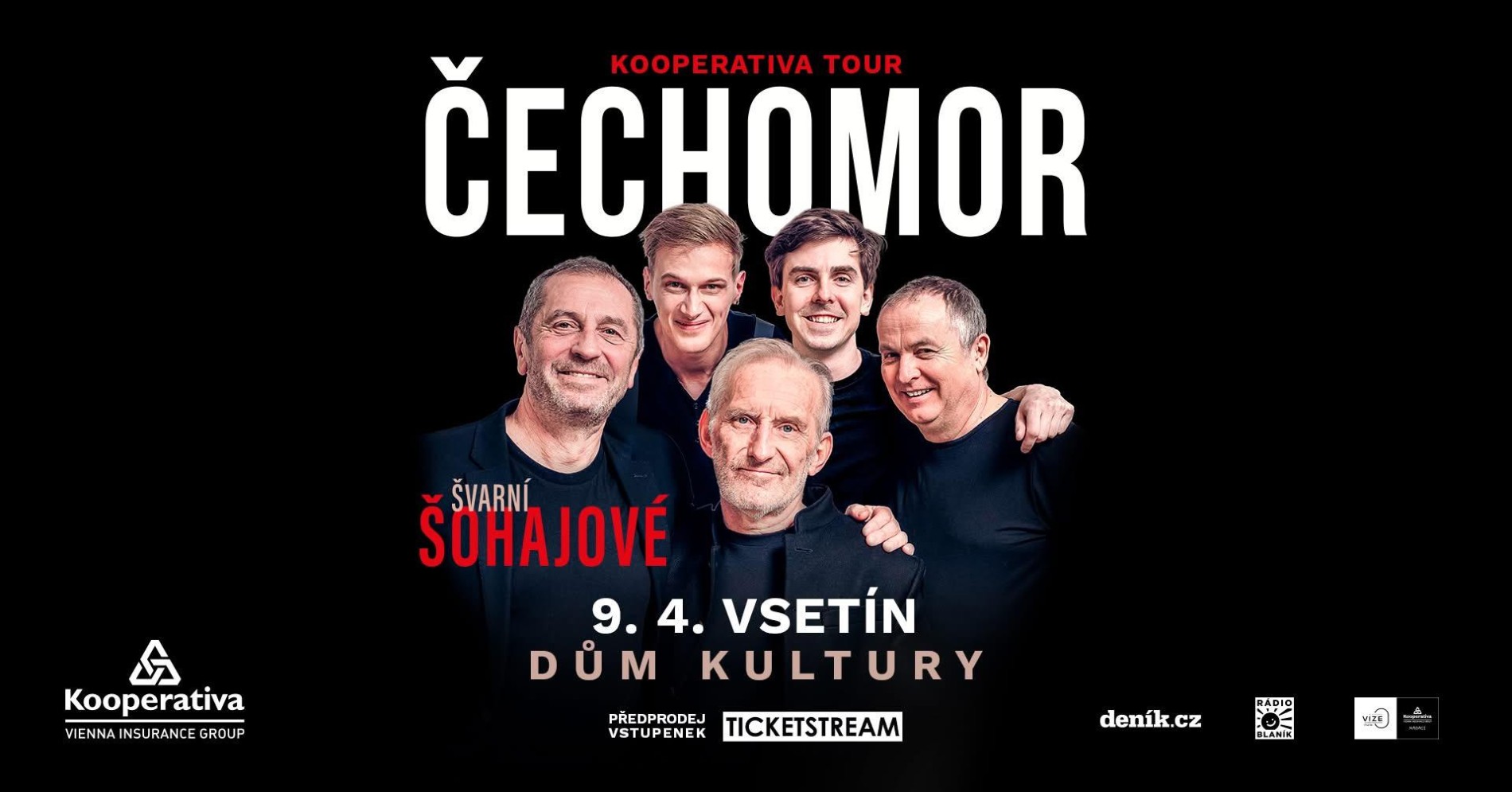 Čechomor Jarní Kooperativa tour 2025