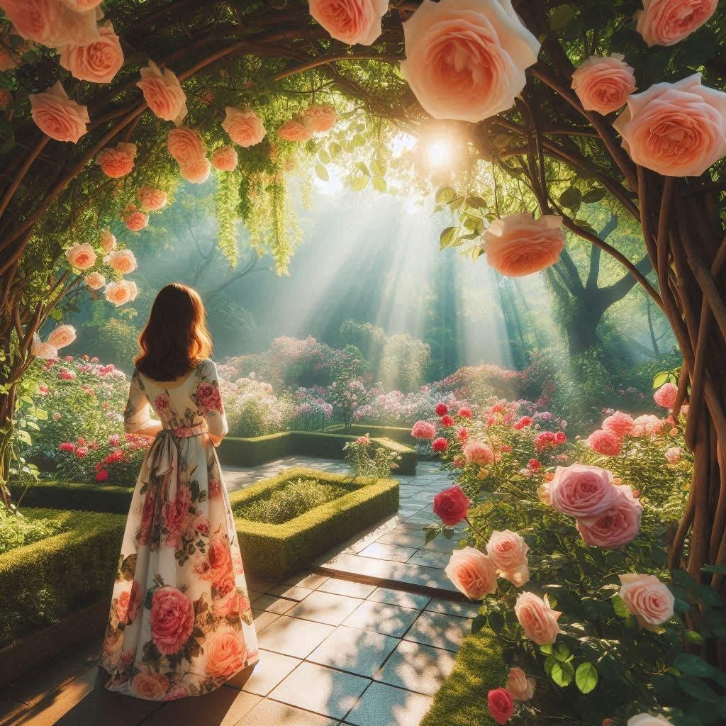 Cesta růže v Praze