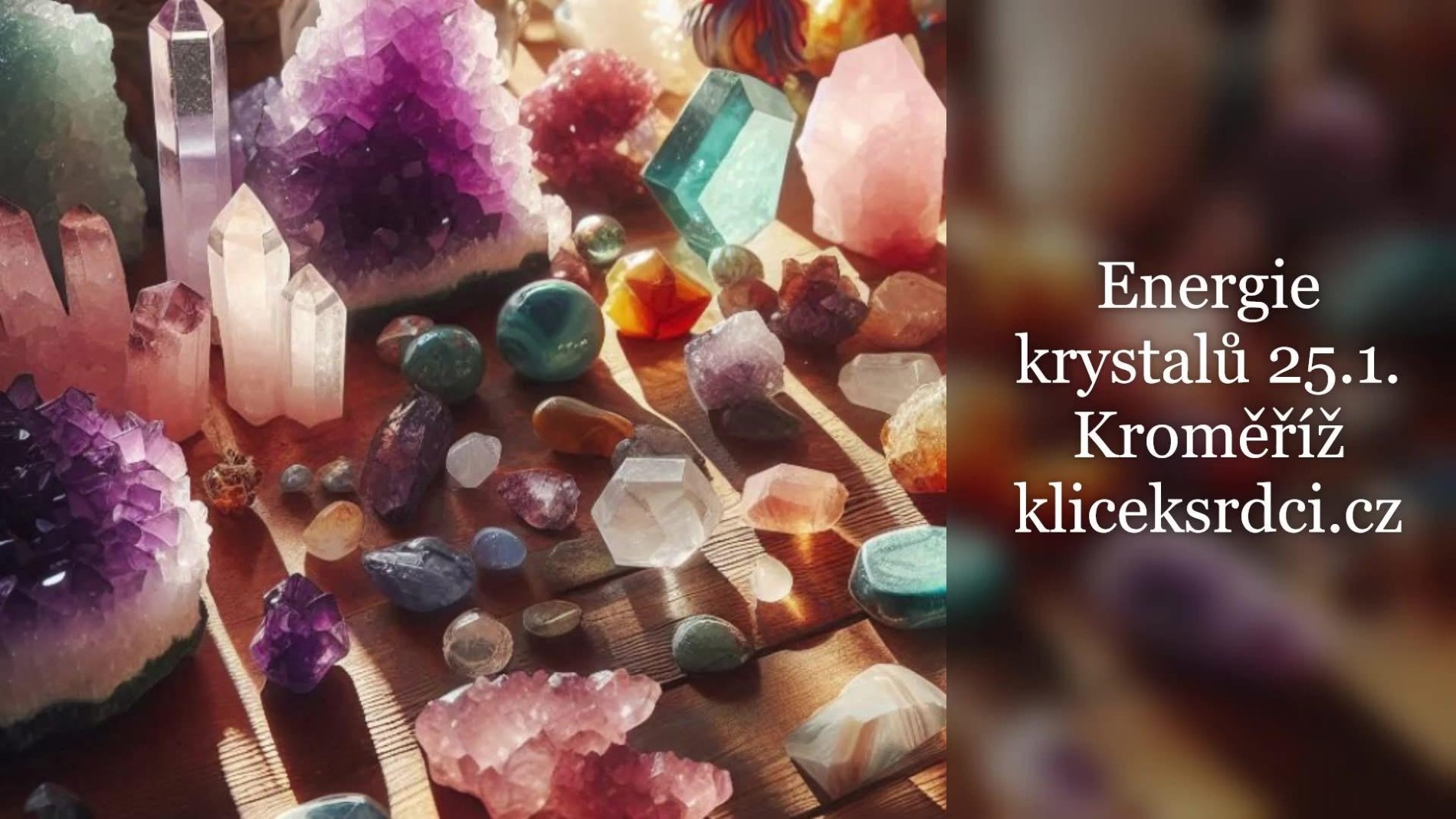 Energie krystalů v Kroměříži