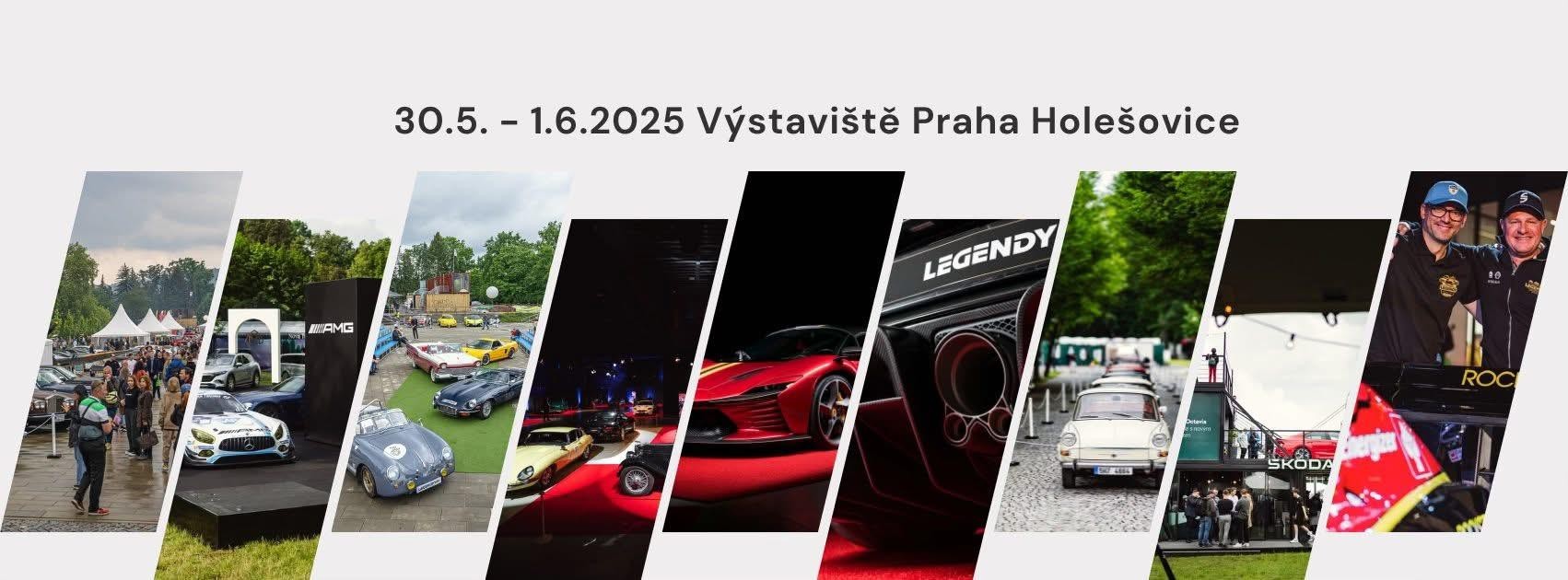 Legendy 2025 - úžasná automobilová slavnost a vystava