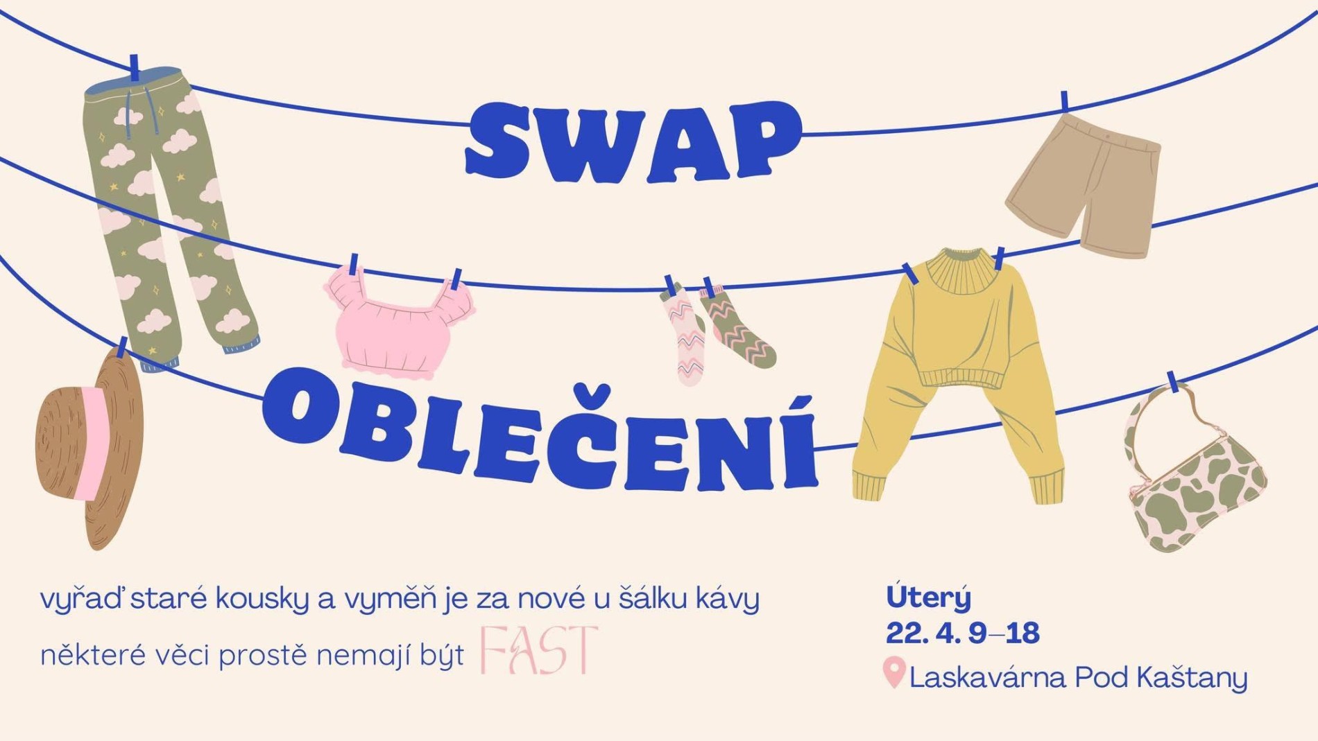 Swap oblečení ve Zlíně
