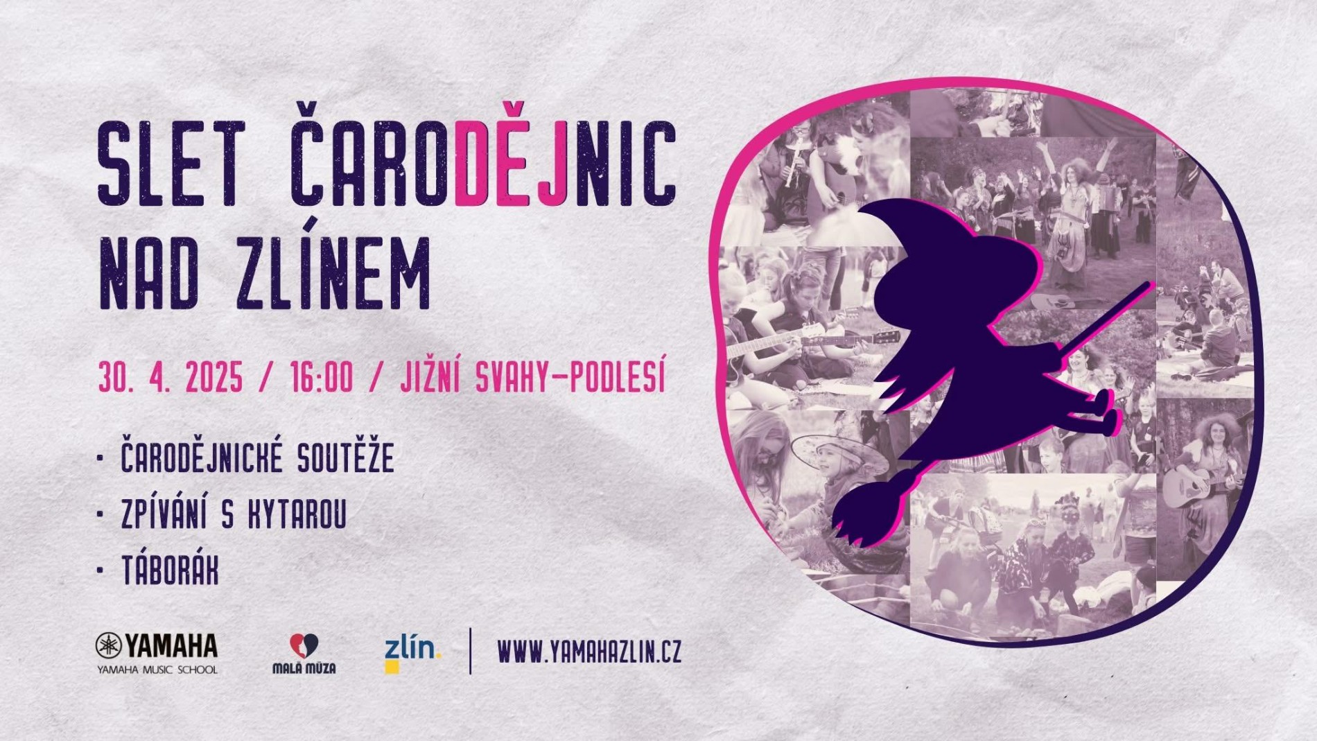 Slet čarodějnic nad Zlínem