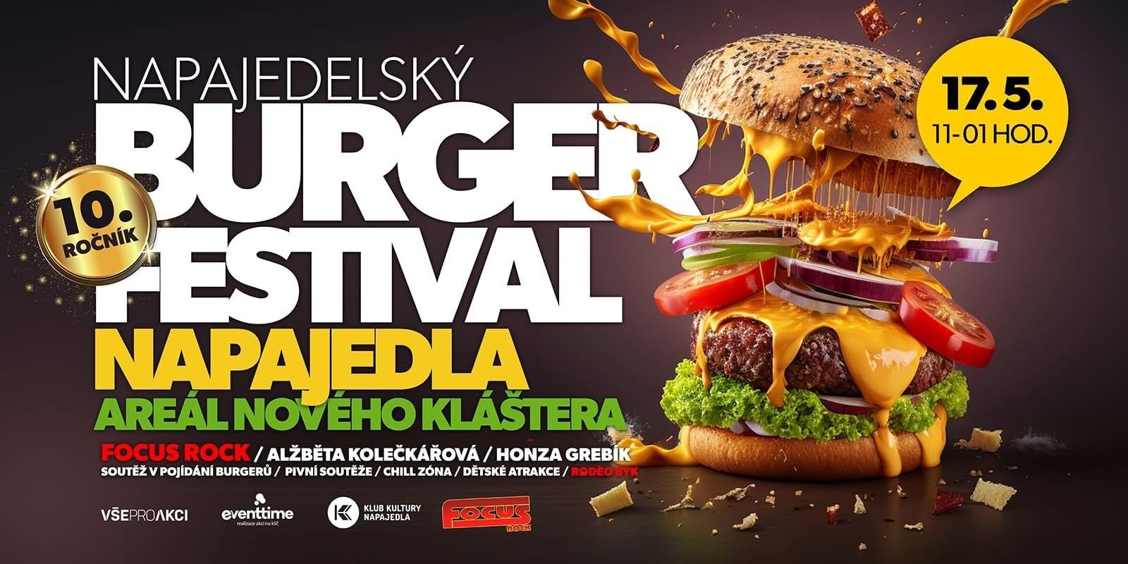10. Ročník Napajedelského Burger festivalu!