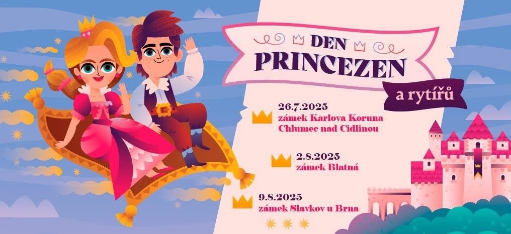 Den princezen a rytířů - zámek Blatná