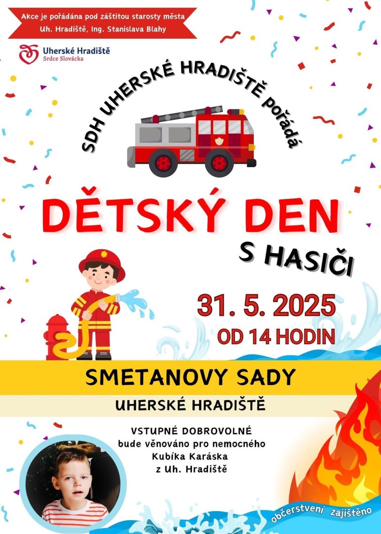 Dětský den s hasiči 