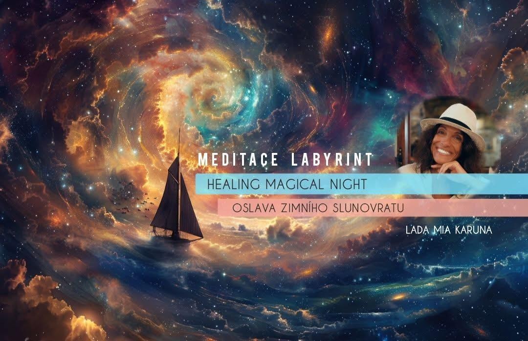 HEALING MAGICAL NIGHT Meditace LABYRINT Mystická síla zimního slunovratu Návrat ke kořenům – Předci