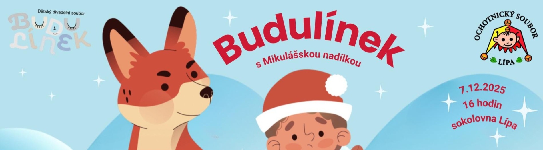 Budulínek s Mikulášskou nadílkou