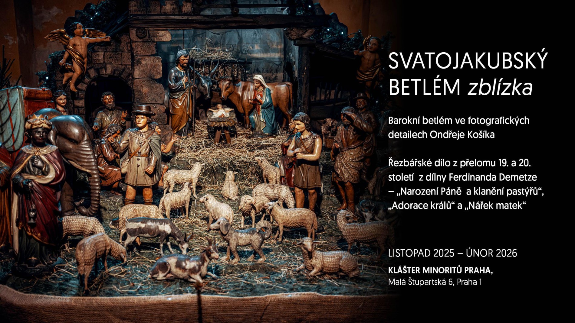 PŘÍBĚH VÁNOC - II. ADVENTNÍ VÍKEND v KLÁŠTEŘE MINORITŮ PRAHA 