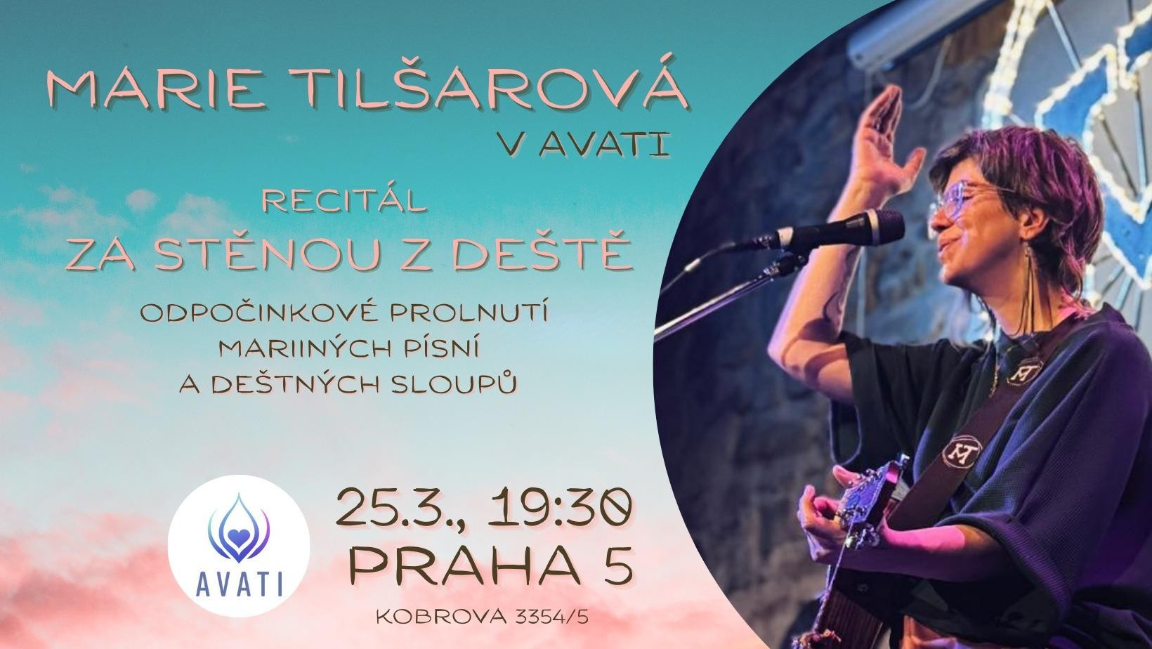 Za stěnou z deště - Marie T. + Deštné sloupy