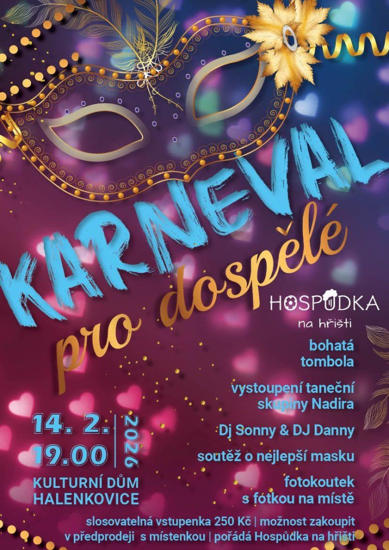 🎭🎶Karneval pro dospělé 🎭