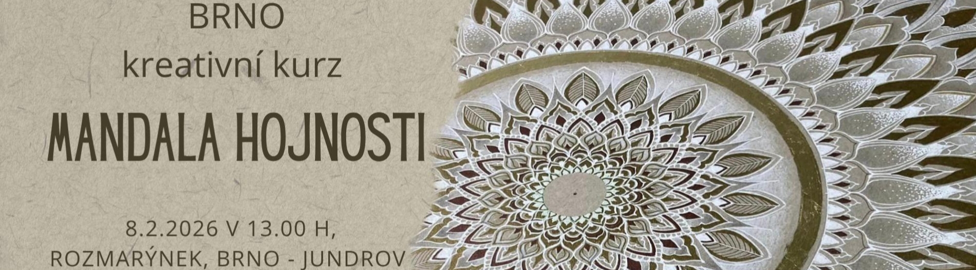 Mandala hojnosti - kurz Brno