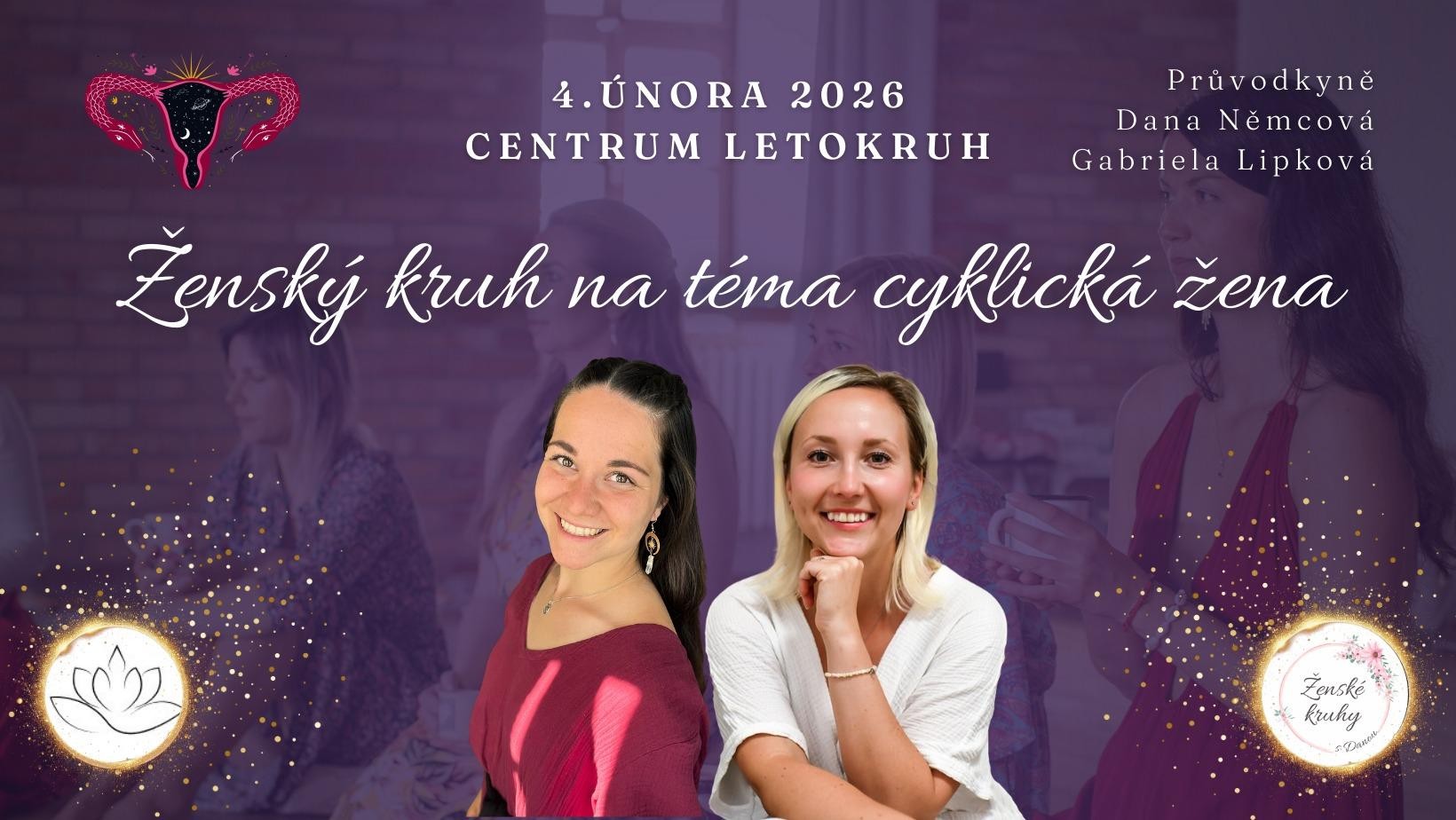 Ženský kruh na téma CYKLICKÁ ŽENA 