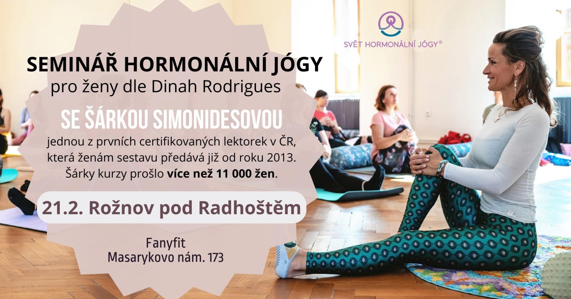 Jednodenní seminář hormonální jógy - Rožnov pod Radhoštěm