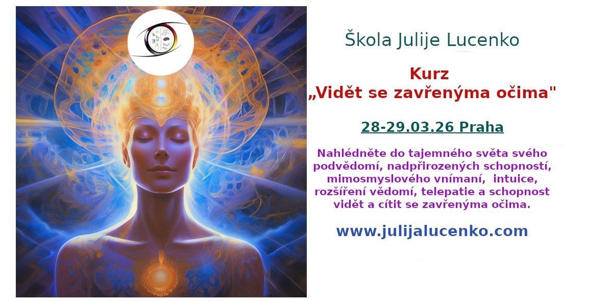 Vidět se zavřenýma očima - Praha Vidět se zavřenýma očima - Praha