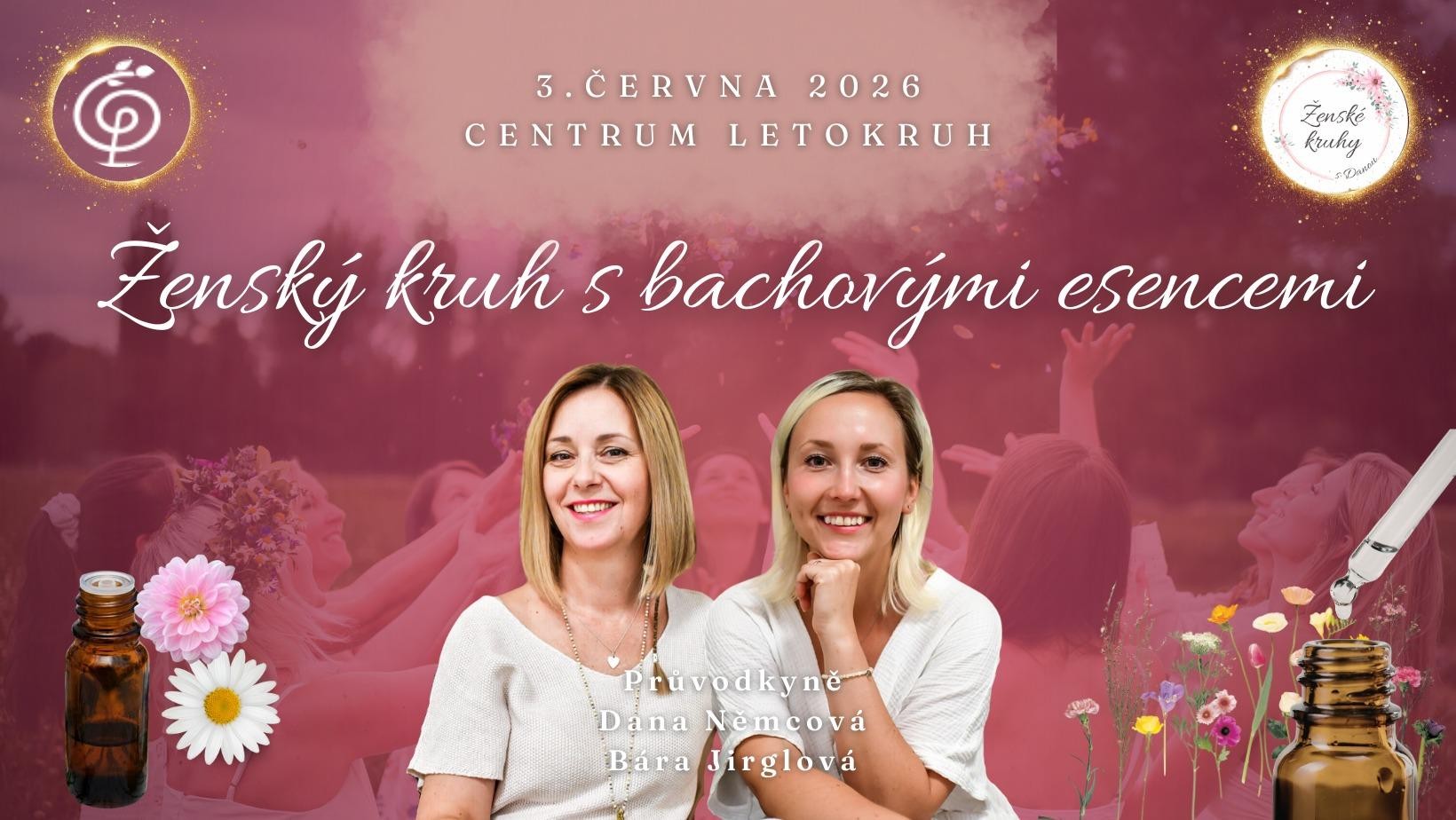 Ženský kruh s bachovými esencemi