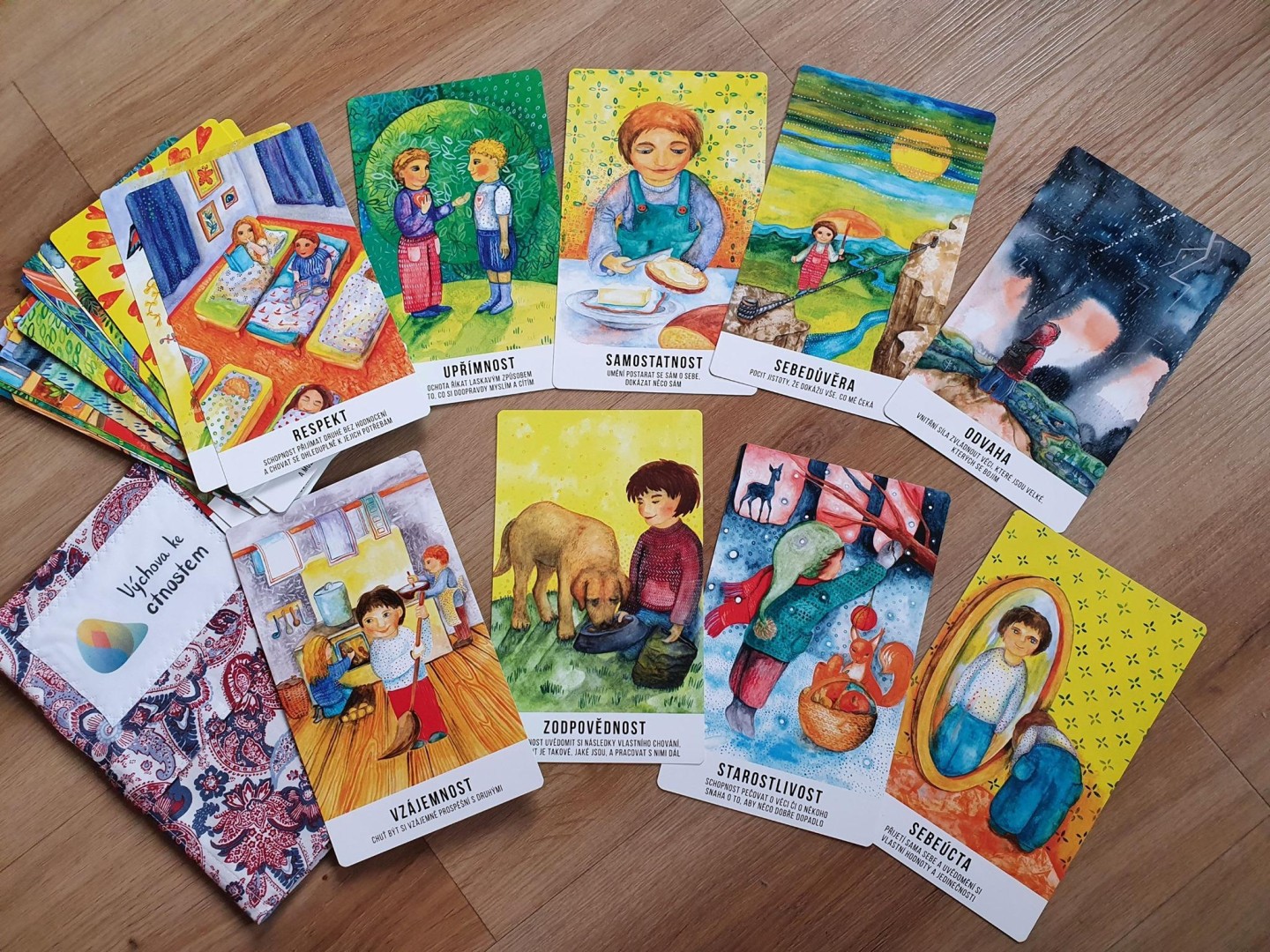 Karty ctností pro děti aneb Výchova ke ctnostem
