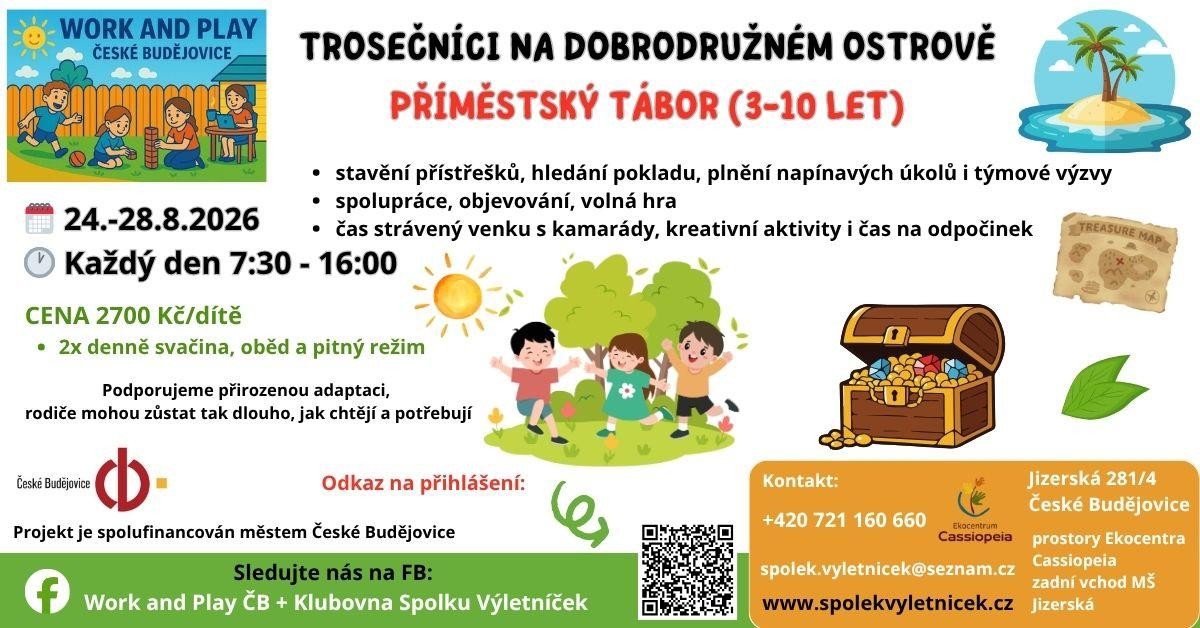 Příměstský tábor - Téma Trosečníci