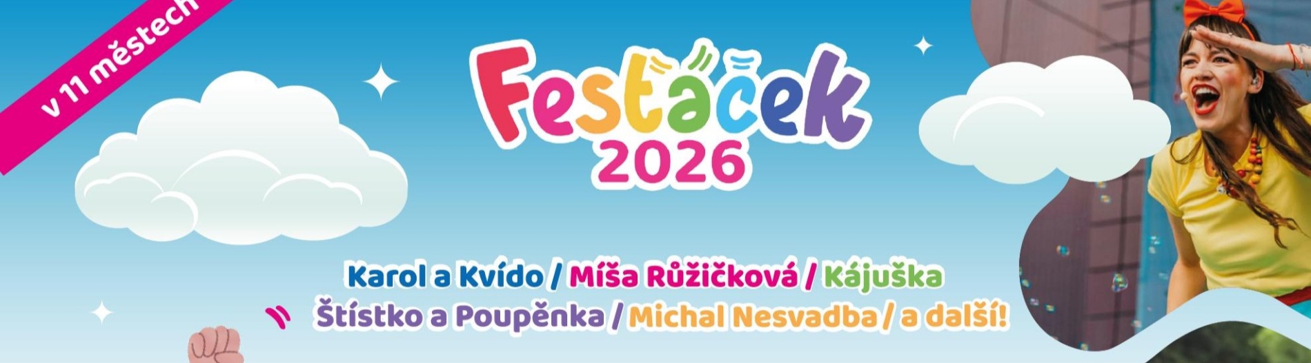 Fesťáček Festival - 20.6.2026 - LIBEREC Fesťáček Festival - 20.6.2026 - LIBEREC