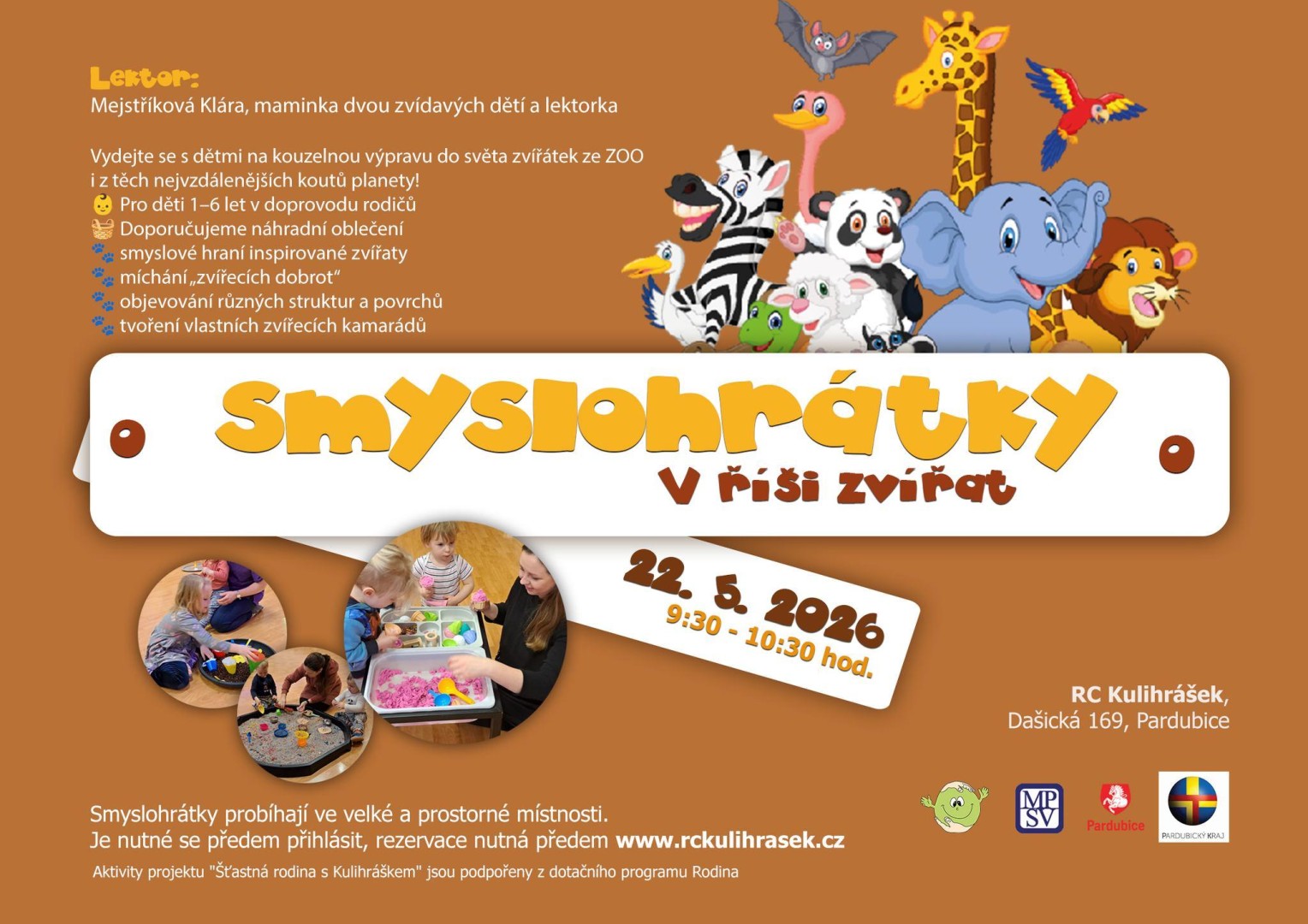 SMYSLOHRÁTKY V ŘÍŠI ZVÍŘAT