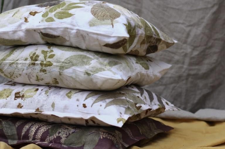 Rodinné dílny aneb tvoření z bioodpadu - ECOPRINT – BARVENÍ POMOCÍ LISTŮ