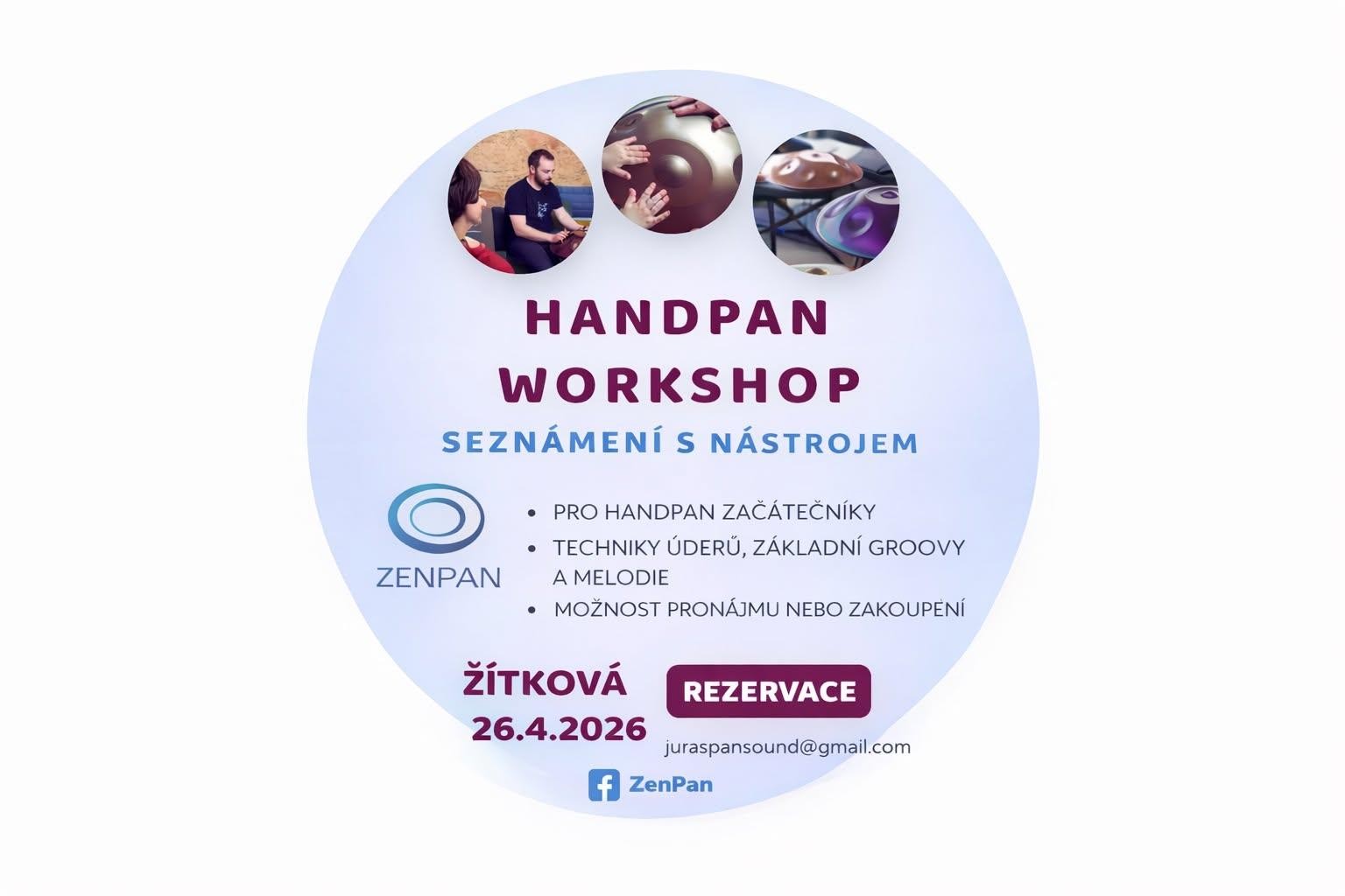 Handpan workshop Žítková - Seznámení s nástrojem Handpan workshop Žítková - Seznámení s nástrojem