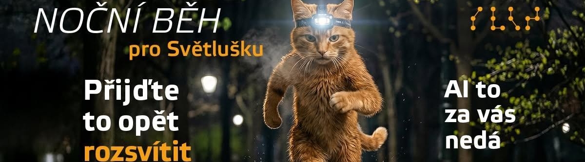 Noční běh pro Světlušku - Zlín