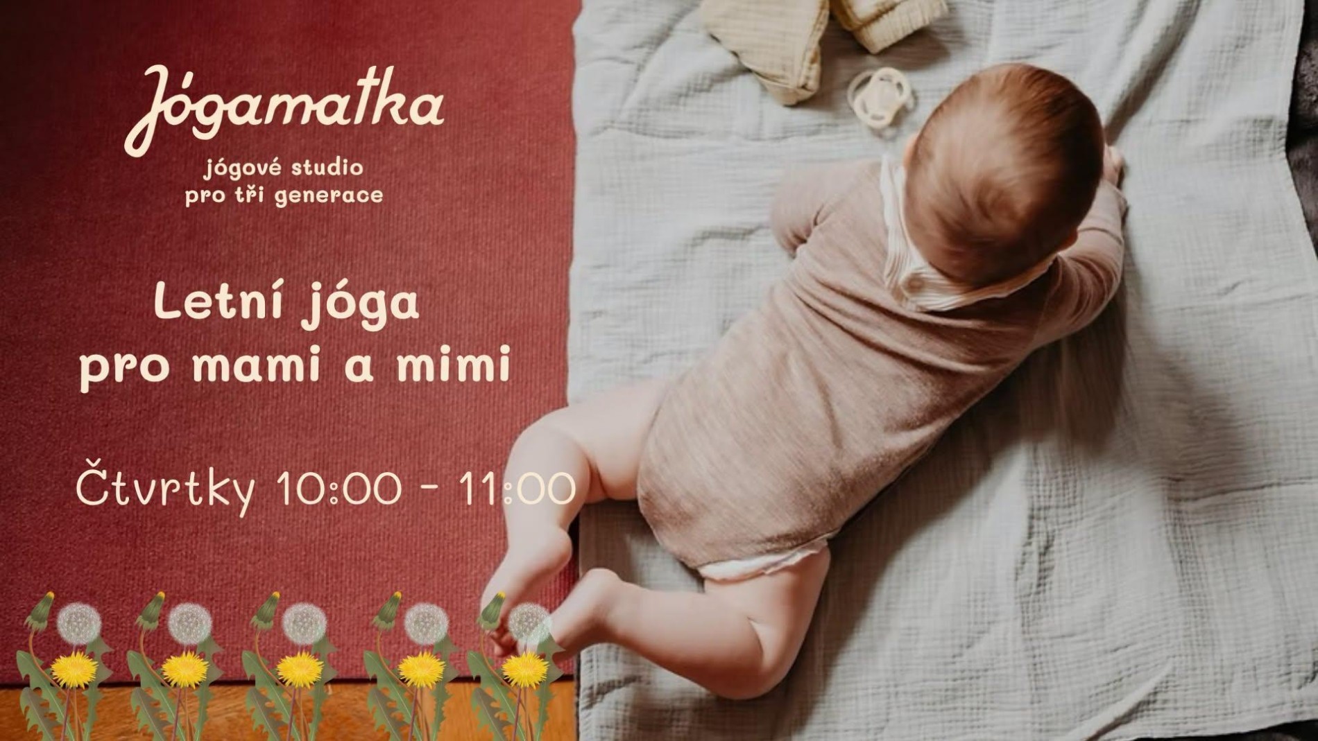 Letní jóga pro mami a mimi