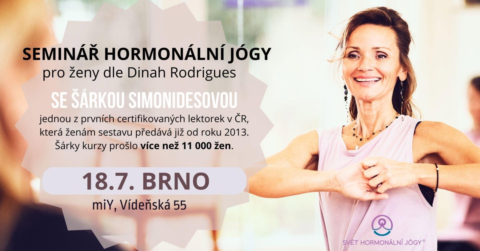 Jednodenní seminář hormonální jógy - Brno