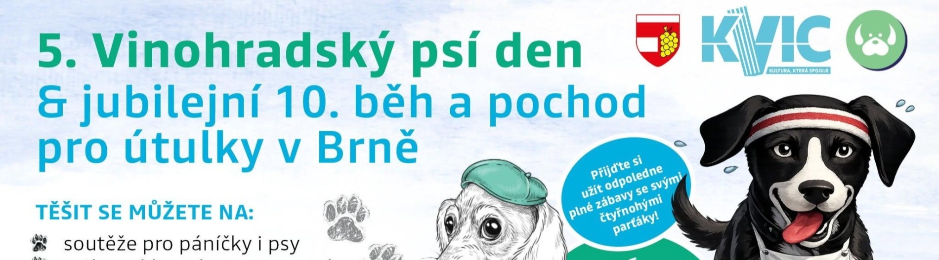 5.Vinohradský psí den a 10.Běh a pochod pro ...