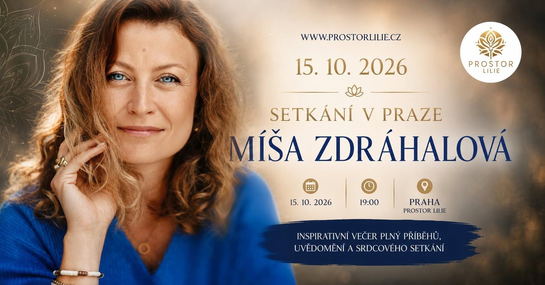 Setkání s Míšou Zdráhalovou