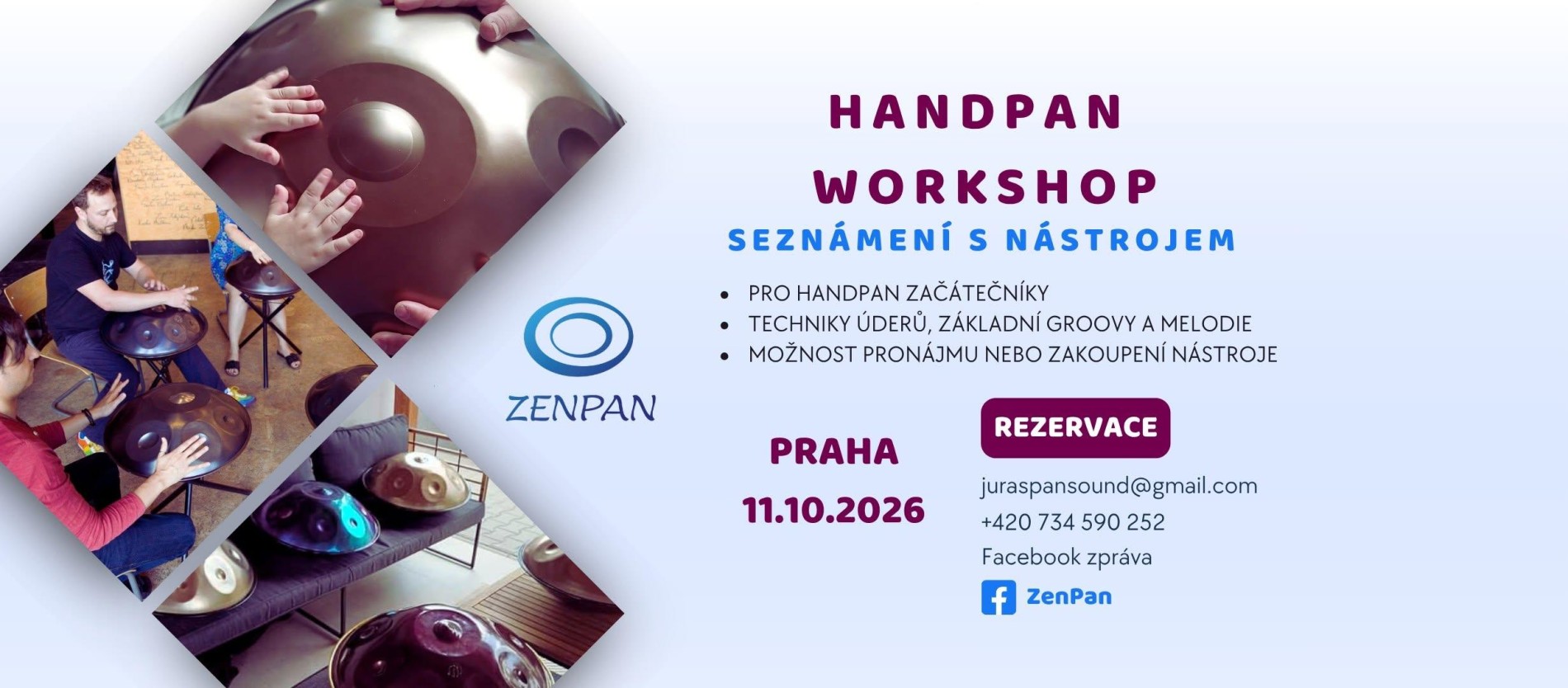 Handpan workshop Praha - Seznámení s nástrojem Handpan workshop Praha - Seznámení s nástrojem
