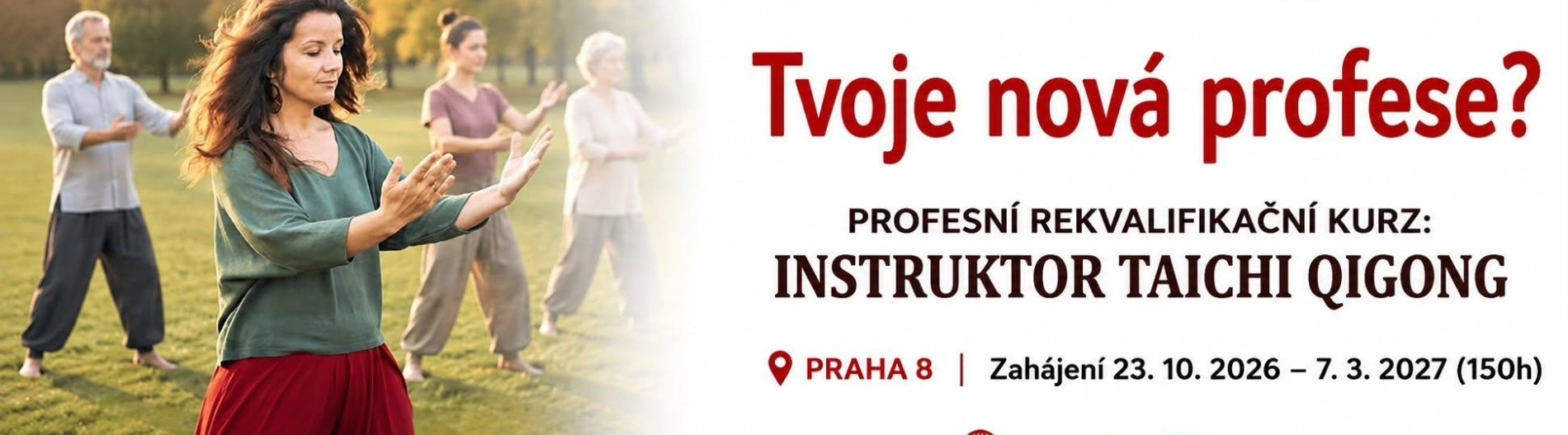Lektorský kurz Tai Chi Qigong 18 forem - akreditace MŠMT 2026-2027