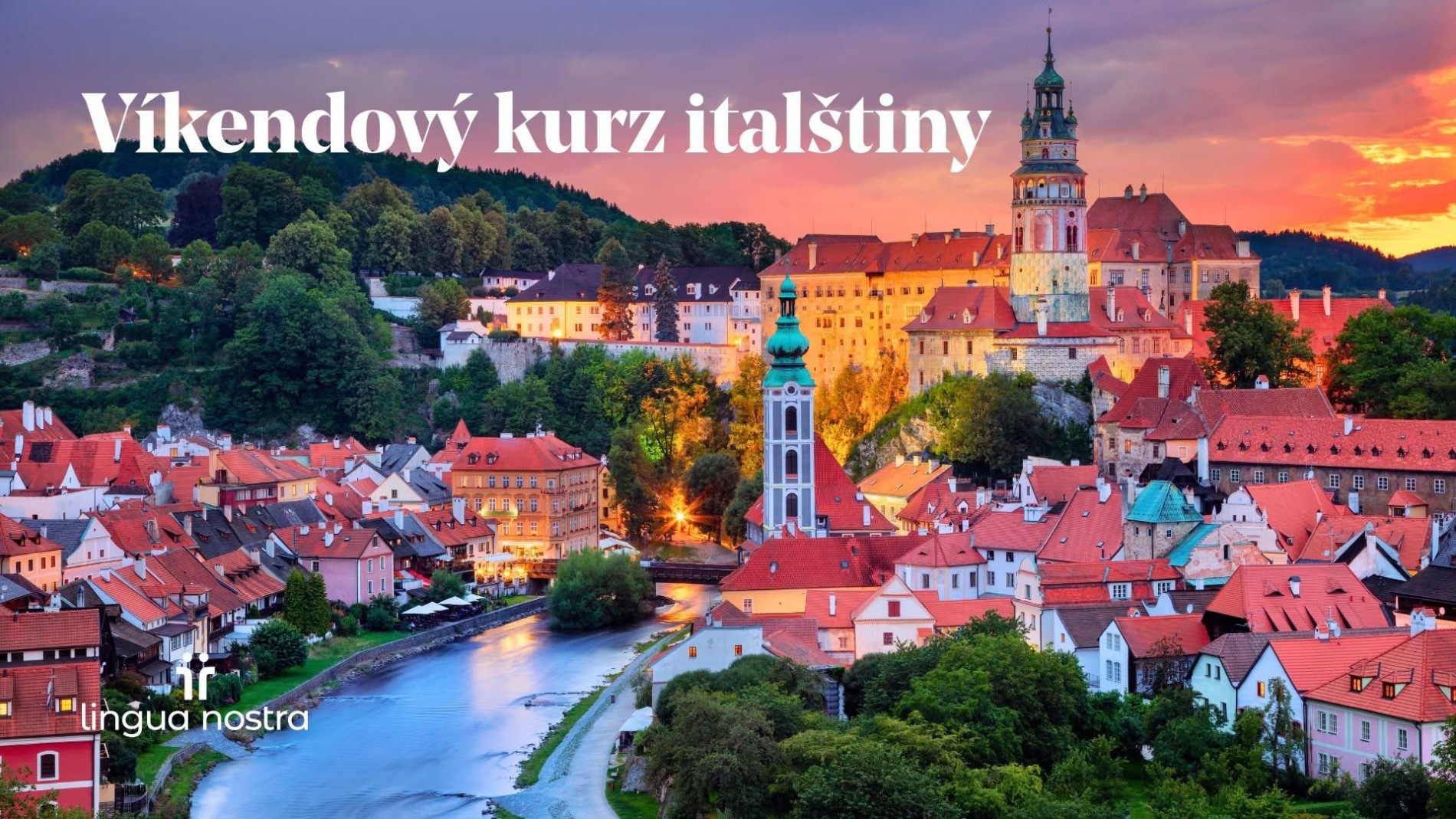 Víkendový kurz italštiny na zámku v Českém Krumlově - Preparativi per il Natale