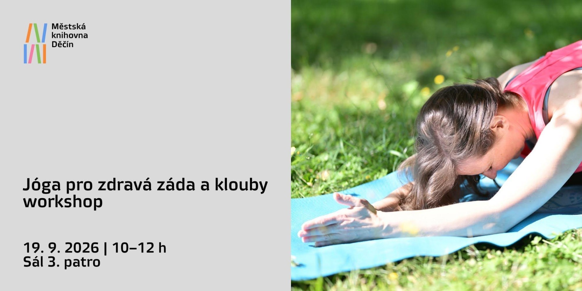 Jóga pro zdravá záda a klouby - workshop