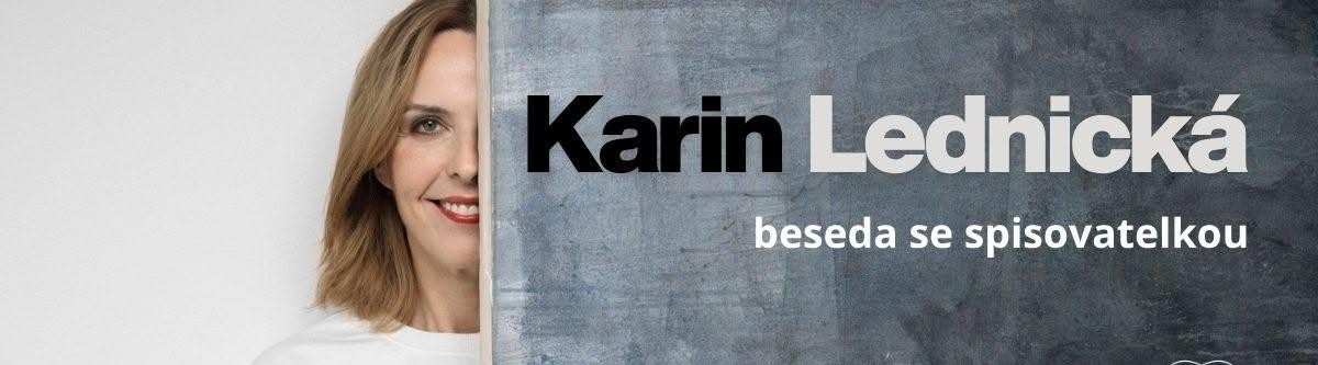 Karin Lednická - beseda se spisovatelkou