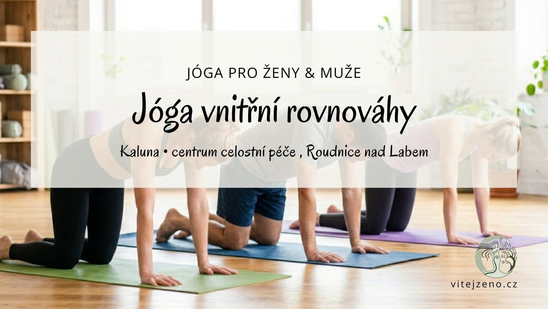 Jóga vnitřní rovnováhy (Roudnice nad Labem) - ÚT 18:30h (podzimní kurz)