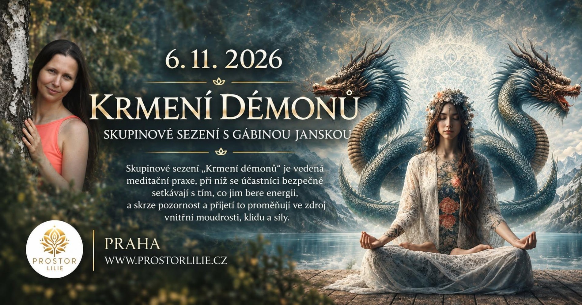 Gábina Janská - vedená meditace Krmení démonů
