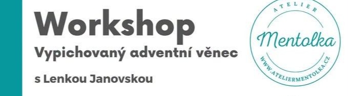 Workshop vypichovaný adventní věnec Workshop vypichovaný adventní věnec