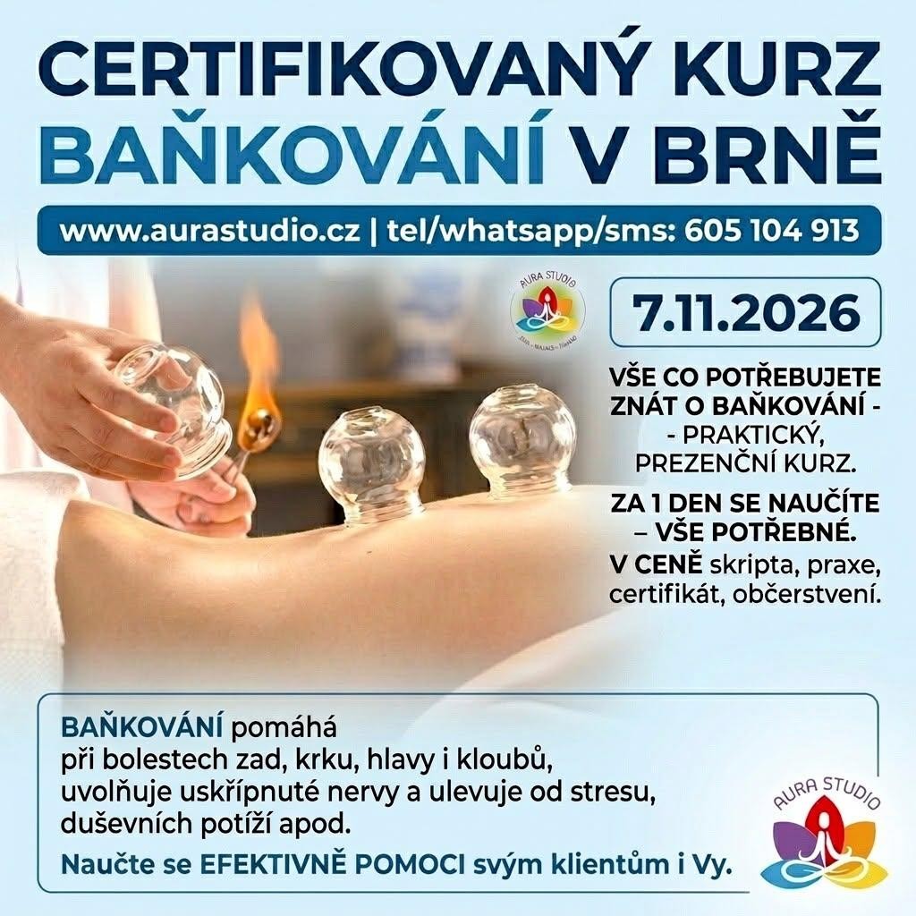 kurz BAŃKOVÁNÍ dle TČM v Brně kurz BAŃKOVÁNÍ dle TČM v Brně