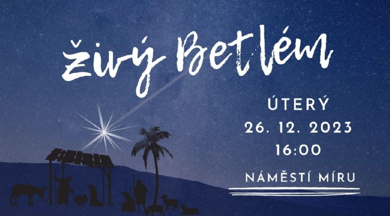 Živý Betlém ve Zlíně 