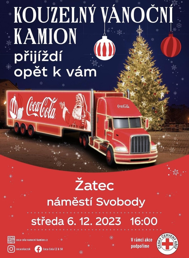 Coca-Cola vánoční kamion 