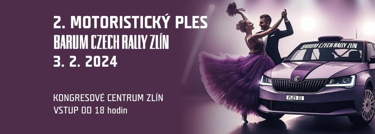2. Motoristický ples Barum Czech Rally Zlin 