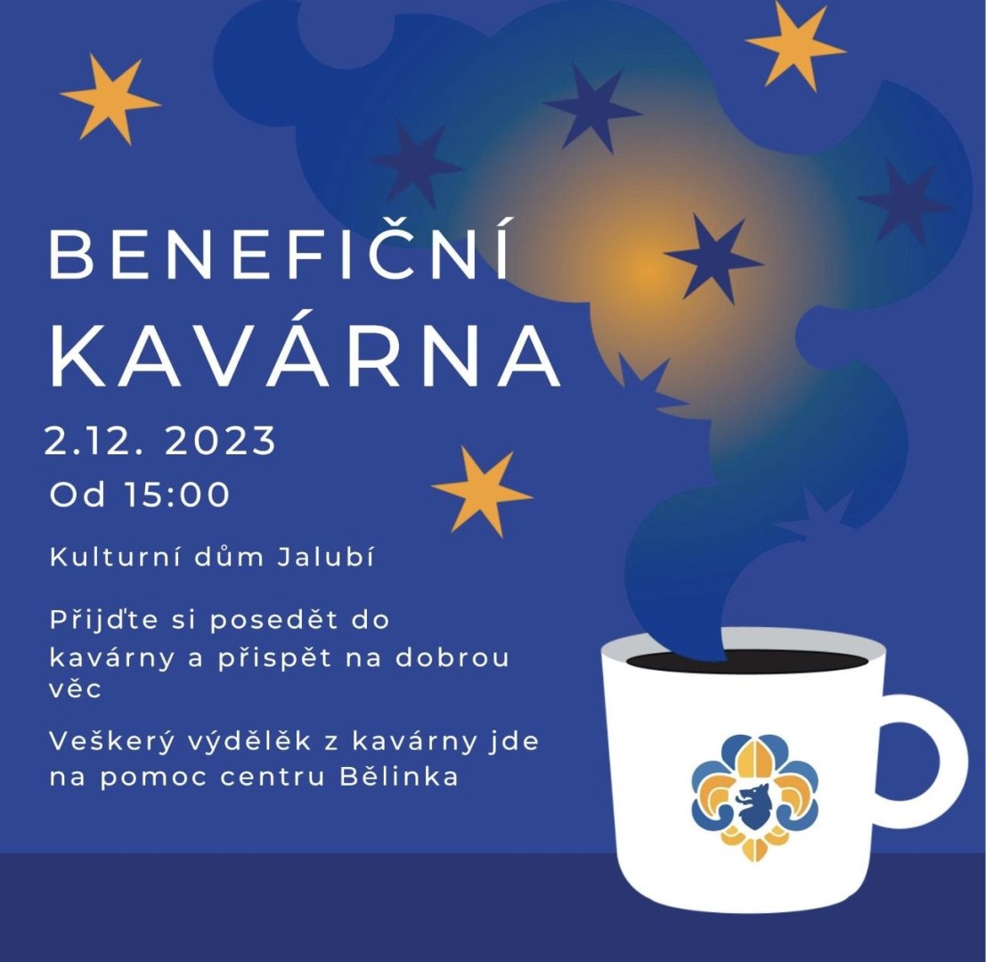 Skautská benefiční kavárna 