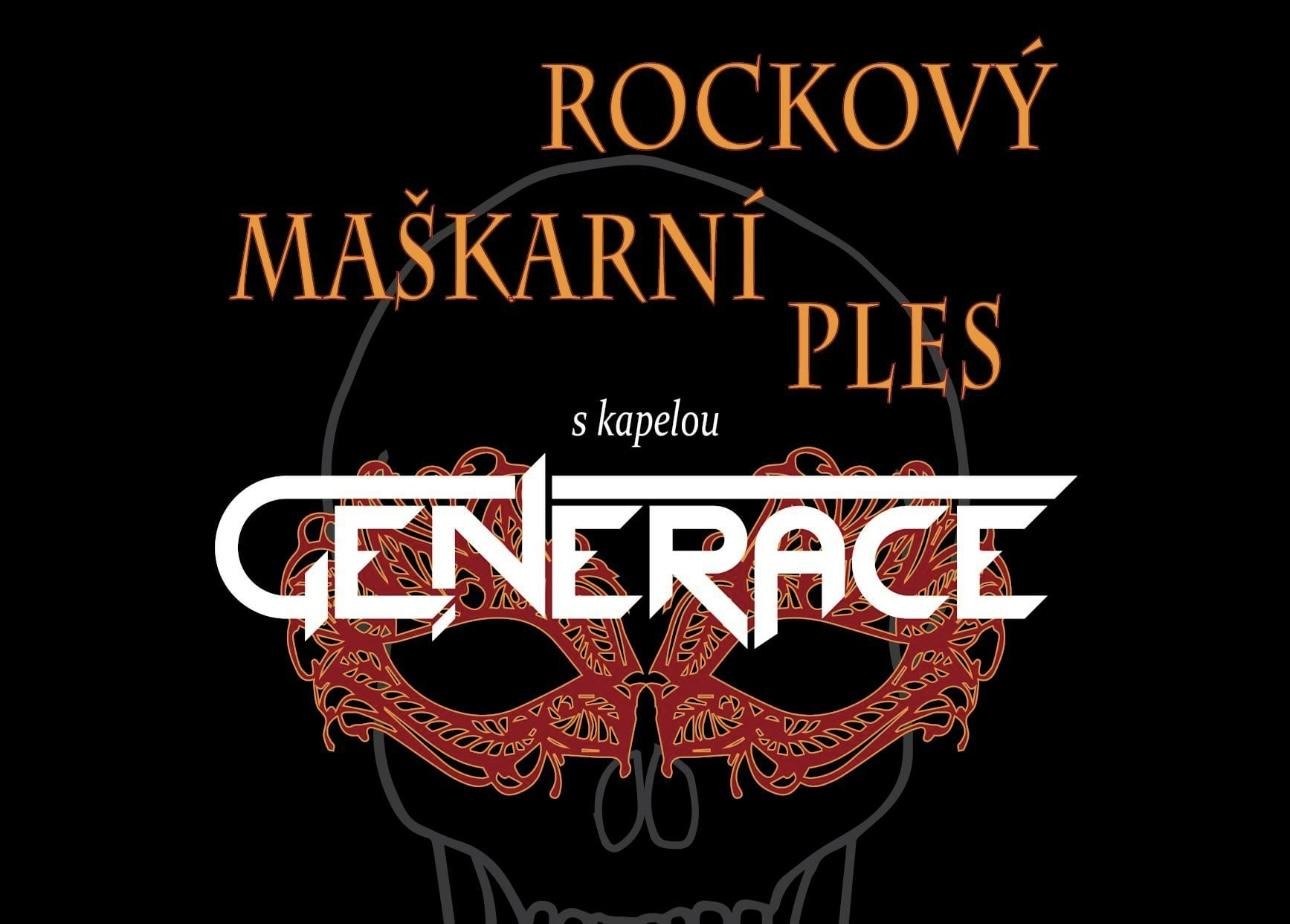 Maškarní ples s kapelou Generace
