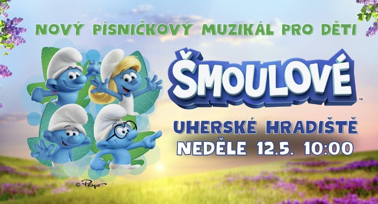 Šmoulové Tour 2024