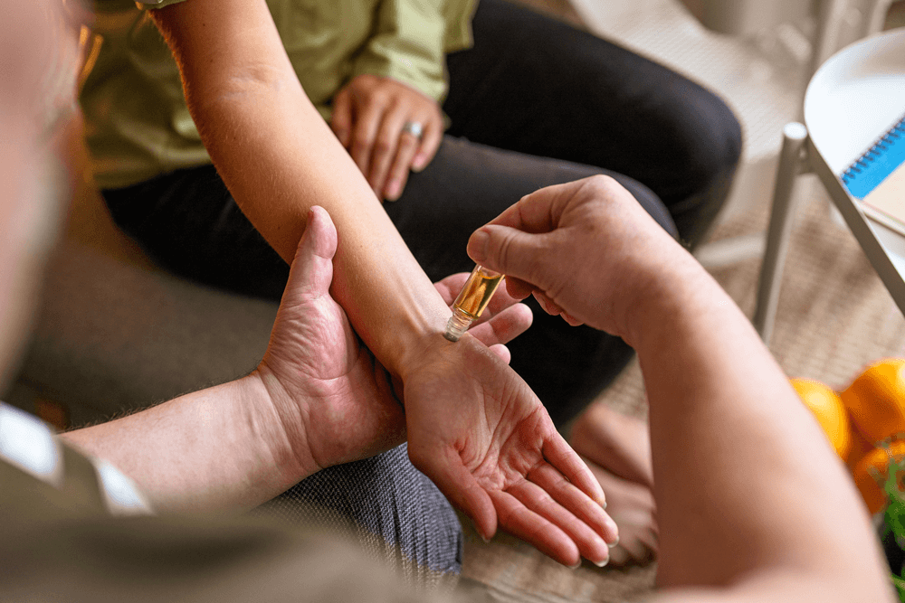 Bodová masáž pro vyšší koncentraci Bodová masáž pro vyšší koncentraci