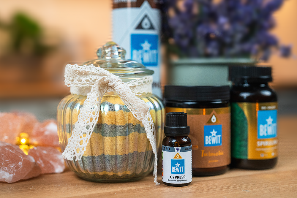 Barevná sůl do koupele Barevná sůl do koupele