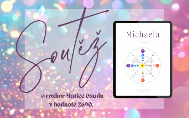 ✨ Soutěž o osobní rozbor Matice osudu v hodnotě ...
